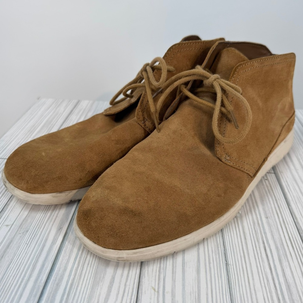 UGG Men's Dustin Suede‎ Chukka Boots Brown Lace Up Ankle Boots Size 11